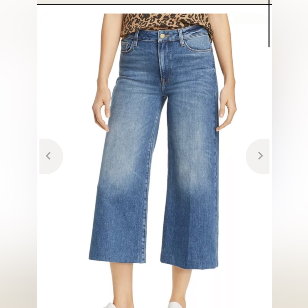 Frame Wide Leg Jeans